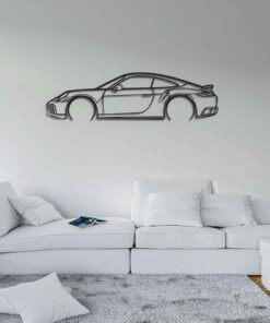911 Turbo S Model 992 Auto Silueta