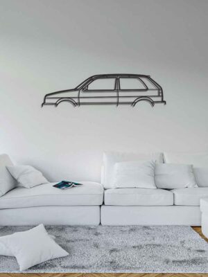 GOLF 2 Auto Silueta
