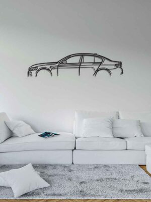 M5 G30 Auto Silueta