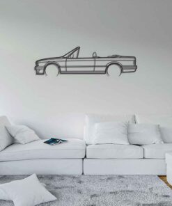 E30 CABRIO Auto Silueta