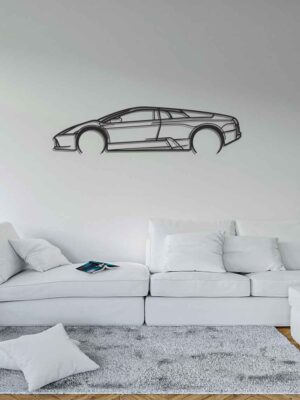 Murcielago Auto Silueta