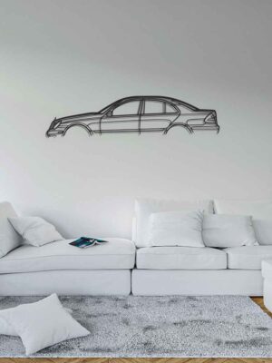 W211 Auto Silueta