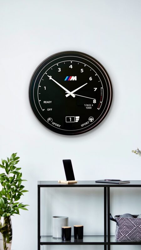 M BLACK - Zidni Sat | 40x40cm