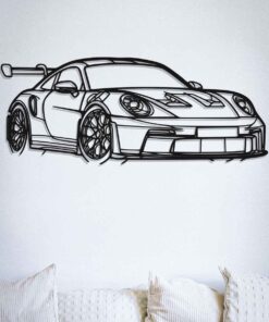 GT3 RS (Front) Auto Silueta