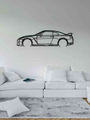 GTR R35 Auto Silueta