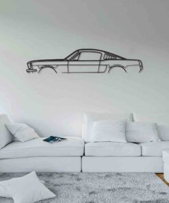 Mustang Fastback 1966 Auto Silueta