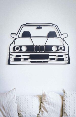E30 (Front) Auto Silueta