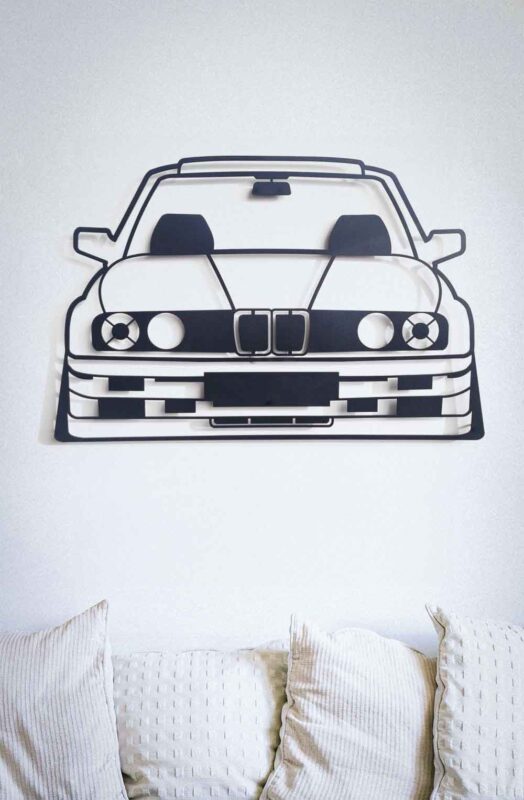 E30 (Front) Auto Silueta