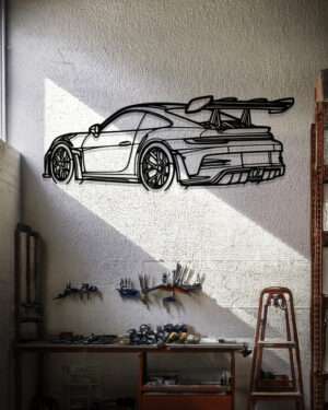 911 GT3 RS Model 992 Auto Silueta