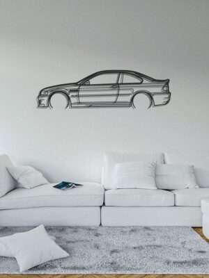 M3 E46 CSL Auto Silueta