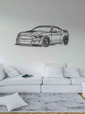 Mustang Shelby GT500 Auto Silueta
