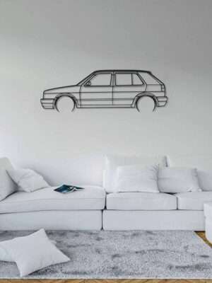Golf Mk2 GTI Auto Silueta