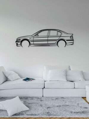 E46 Sedan Auto Silueta