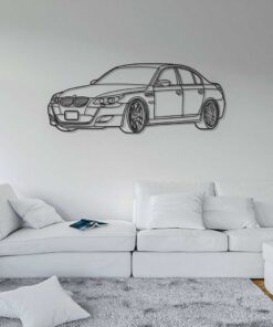 BMW E60 Auto Silueta (Iz ugla)