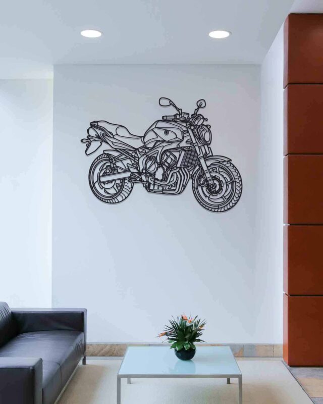 Fazer Naked Moto Silueta