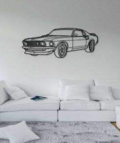Mustang 1960-1970 Auto Silueta (Iz Ugla)
