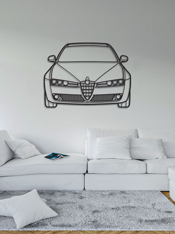 Alfa Romeo 159 (Front) Auto Silueta