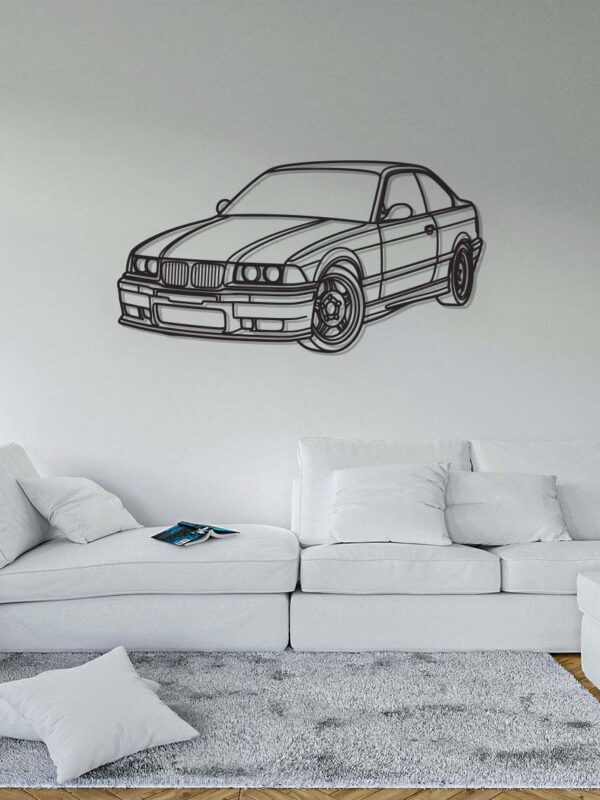 E36 Auto SIlueta (Ugao)